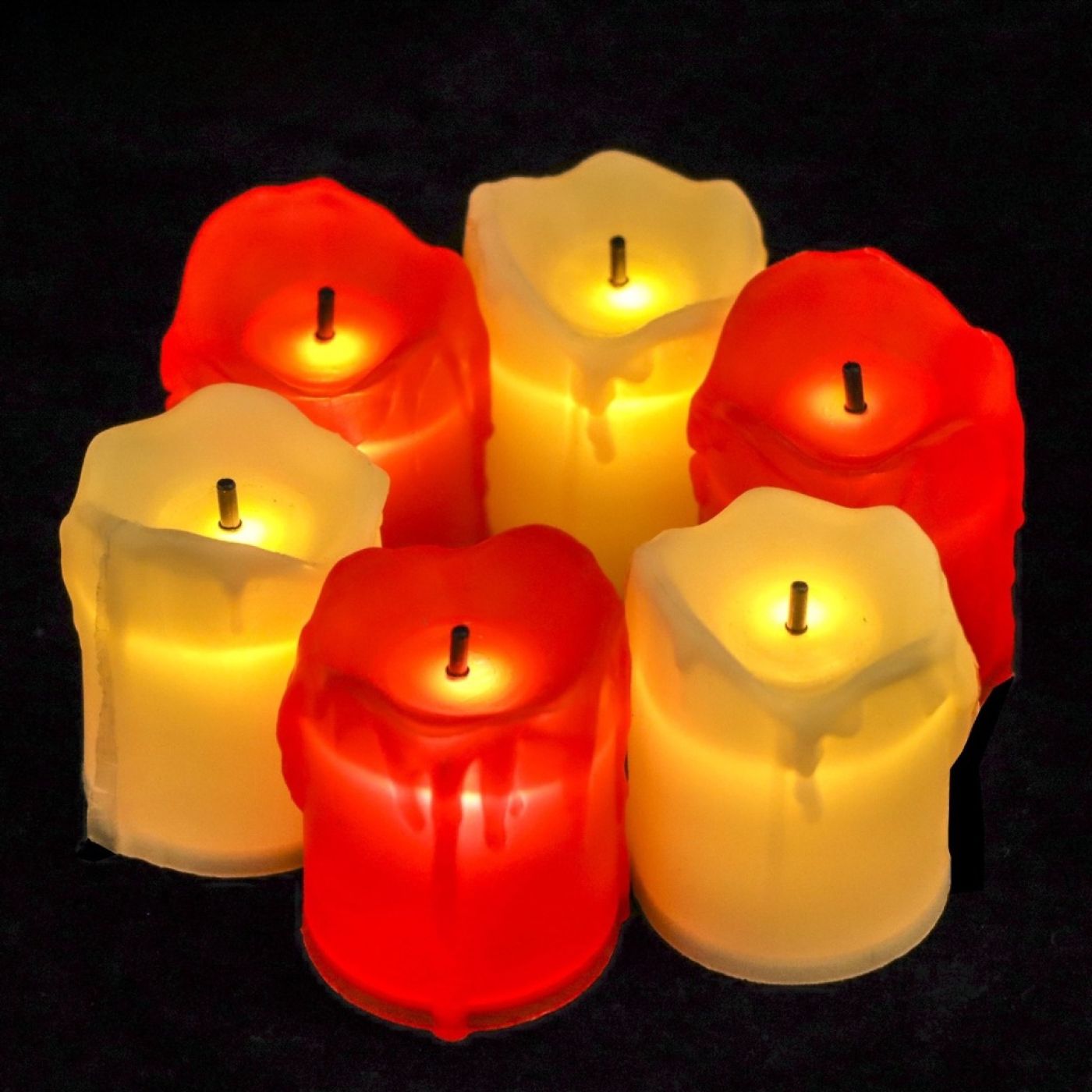 Nến tealight điện tử trang trí sinh nhật, phòng trà