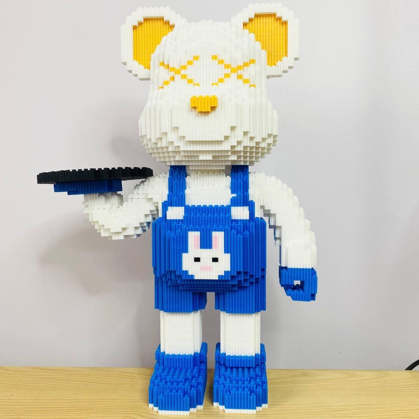 Lego gấu bear brick bồi bàn bê khay 50cm 5200 chi tiết (loại móp hộp)