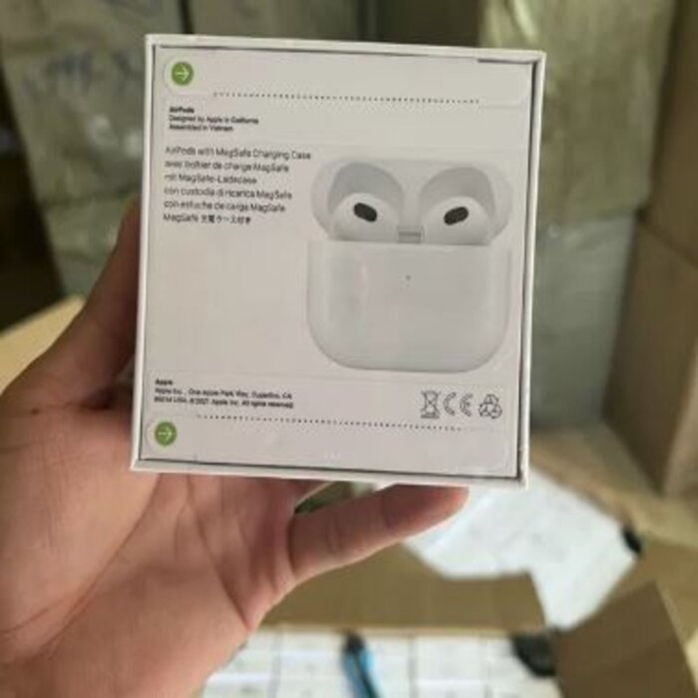 tai nghe Airpod rep - pin 5h