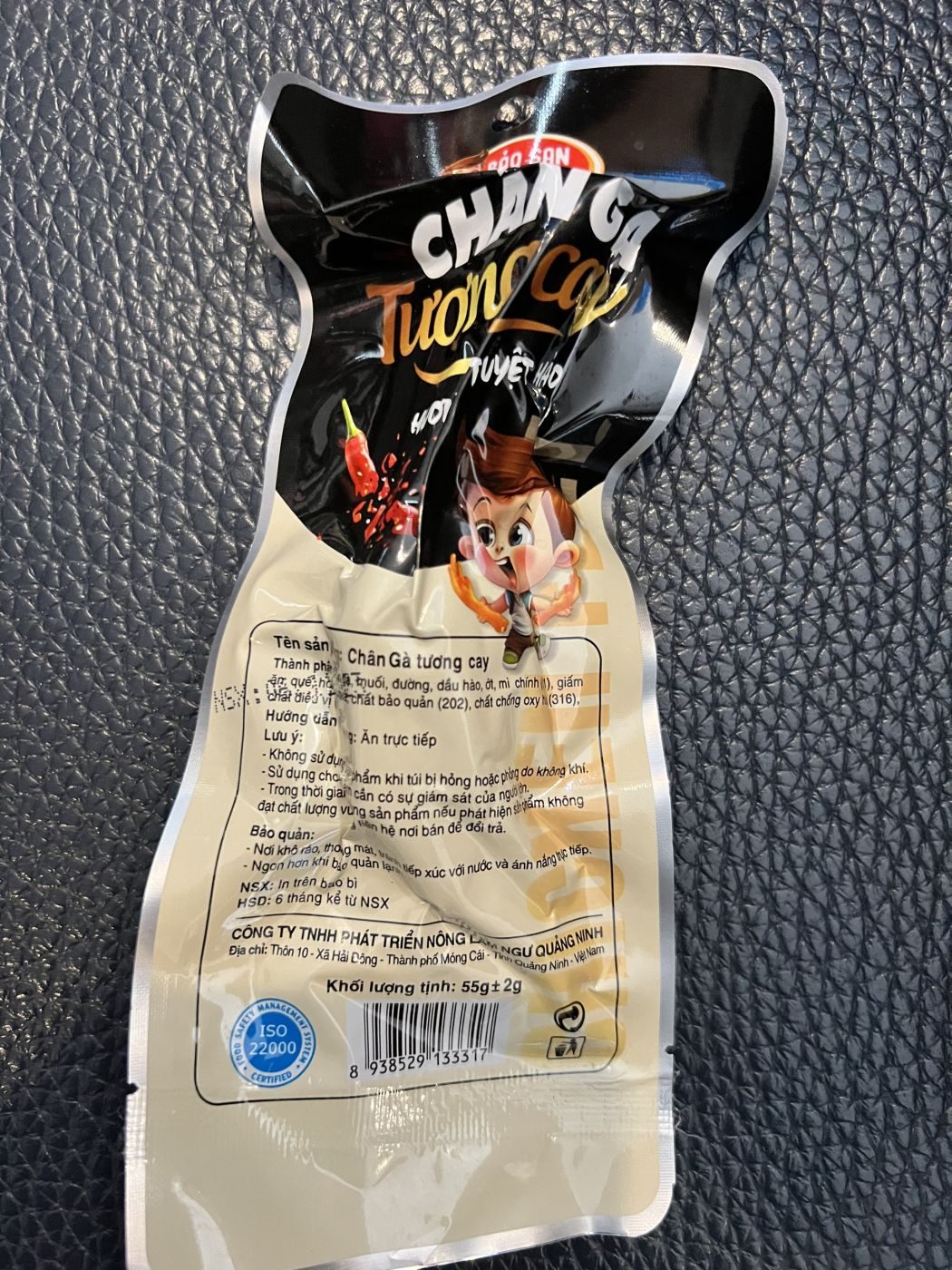 Chân gà tương cay 55gr