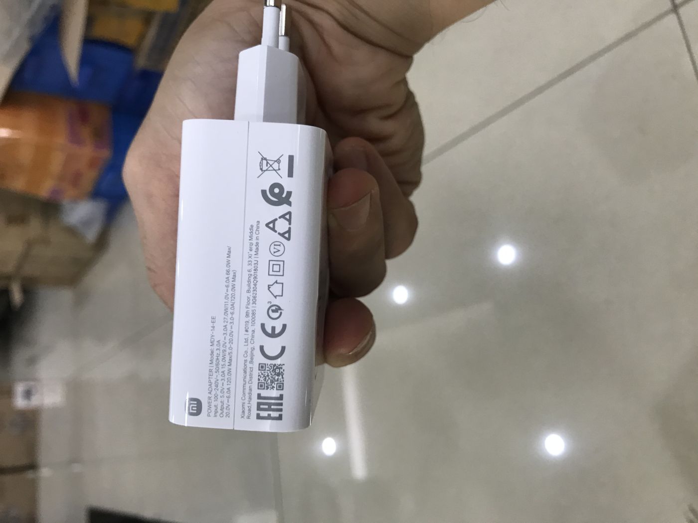 Bộ củ cáp Xiaomi 120w chính hãng