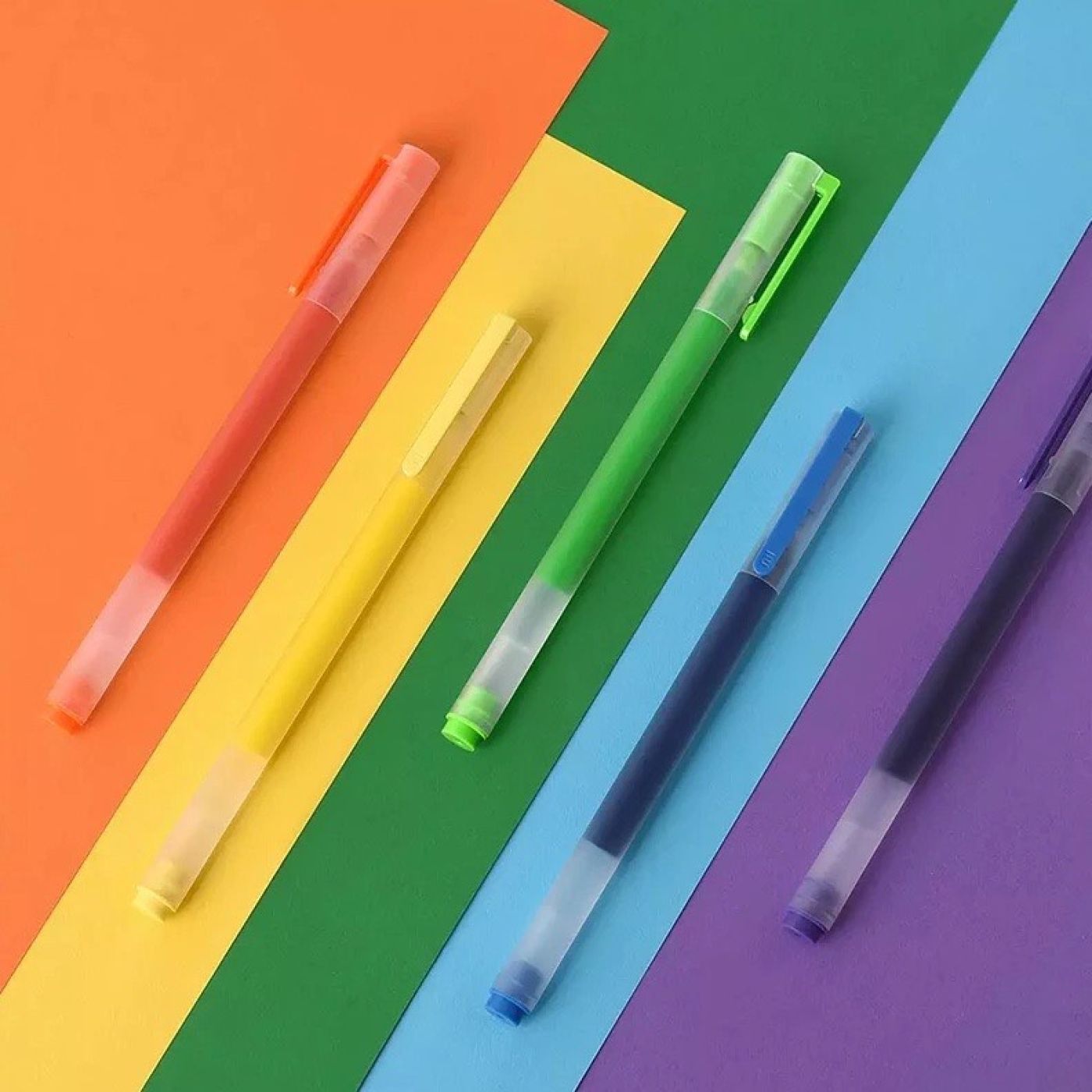 Hộp 5 Bút viết Xiaomi Mi Colorful Gel Pen MJBWB03WC