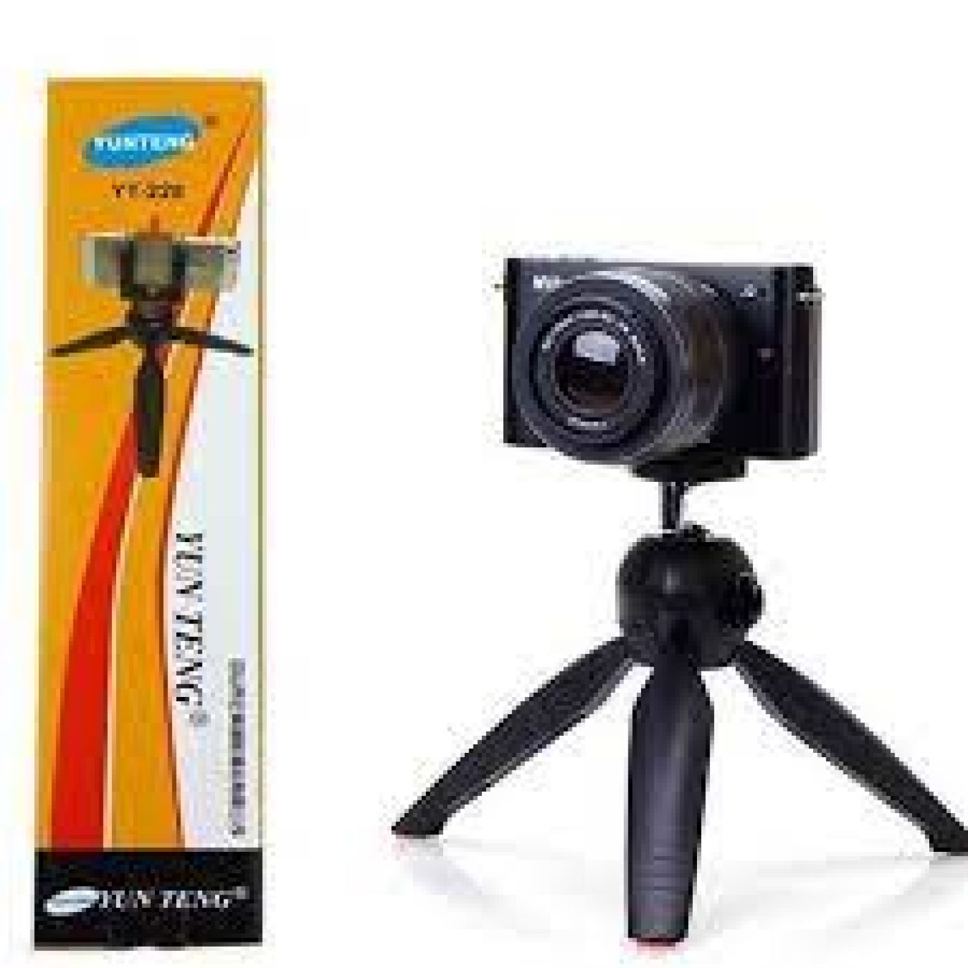 [Shopee 25k] Tripod 3 chân mini kep điện thoại, máy ảnh, máy chiếu