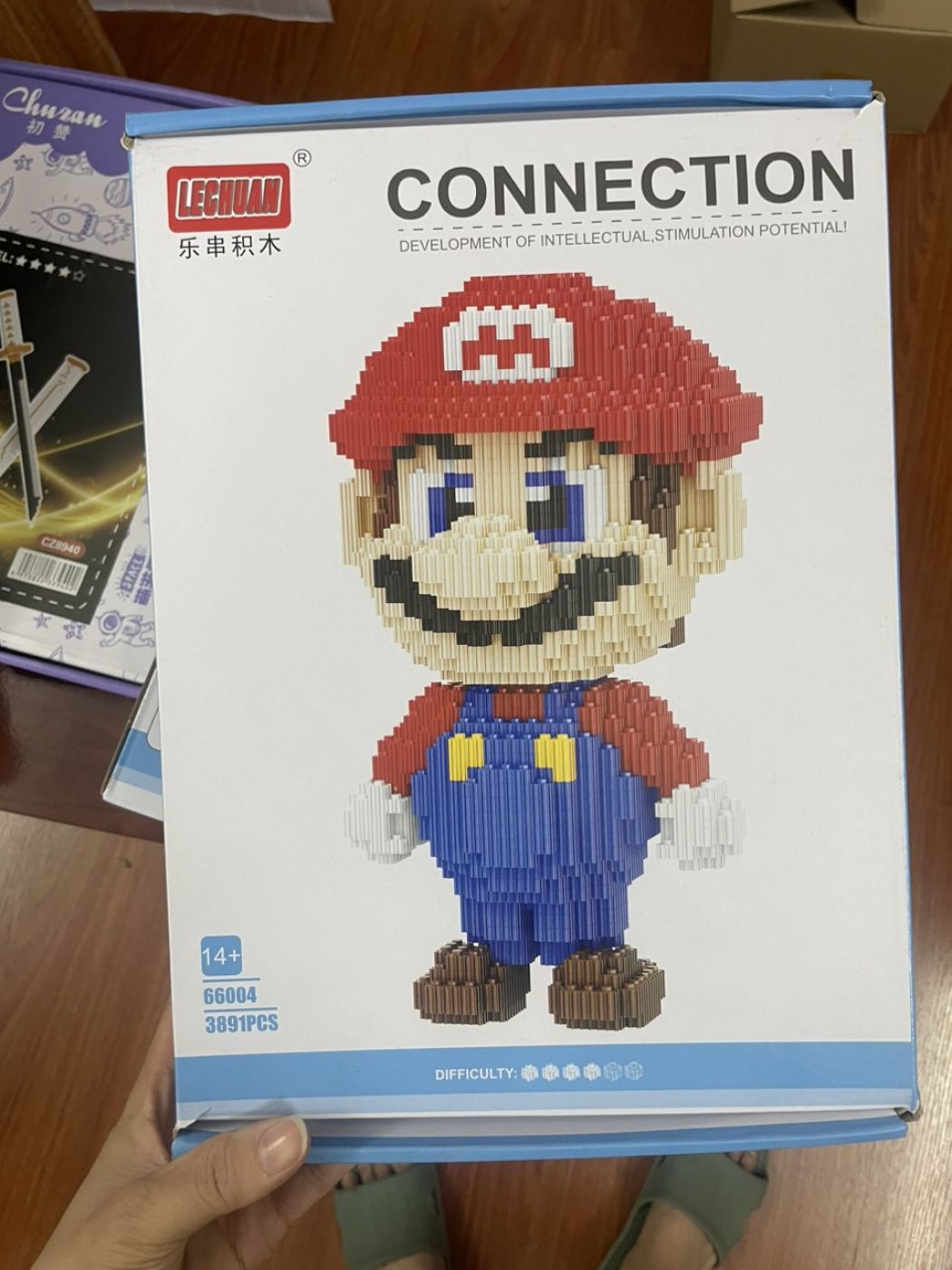 Bộ lắp ráp mô hình mario sz 26cm