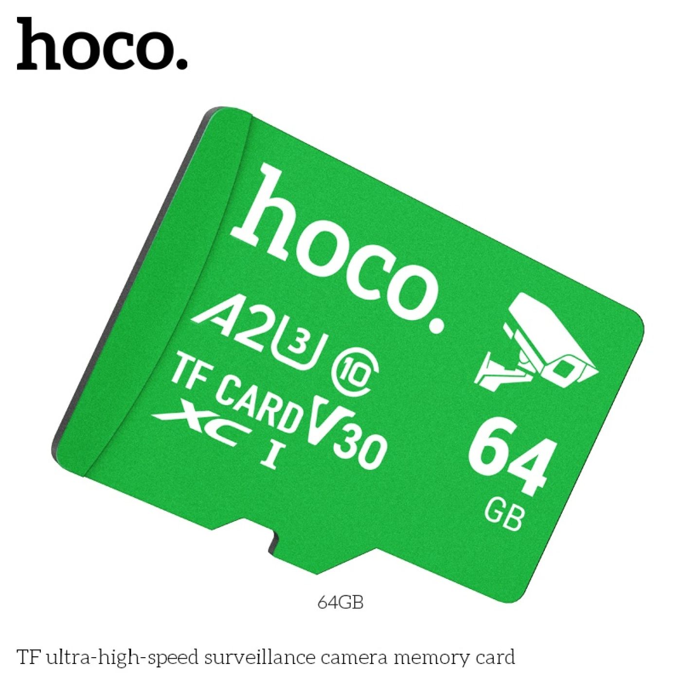 Thẻ nhớ TF memory Card micro SD cao cấp cho Camera giám sát tốc độ cao nhanh 64GB Hoco