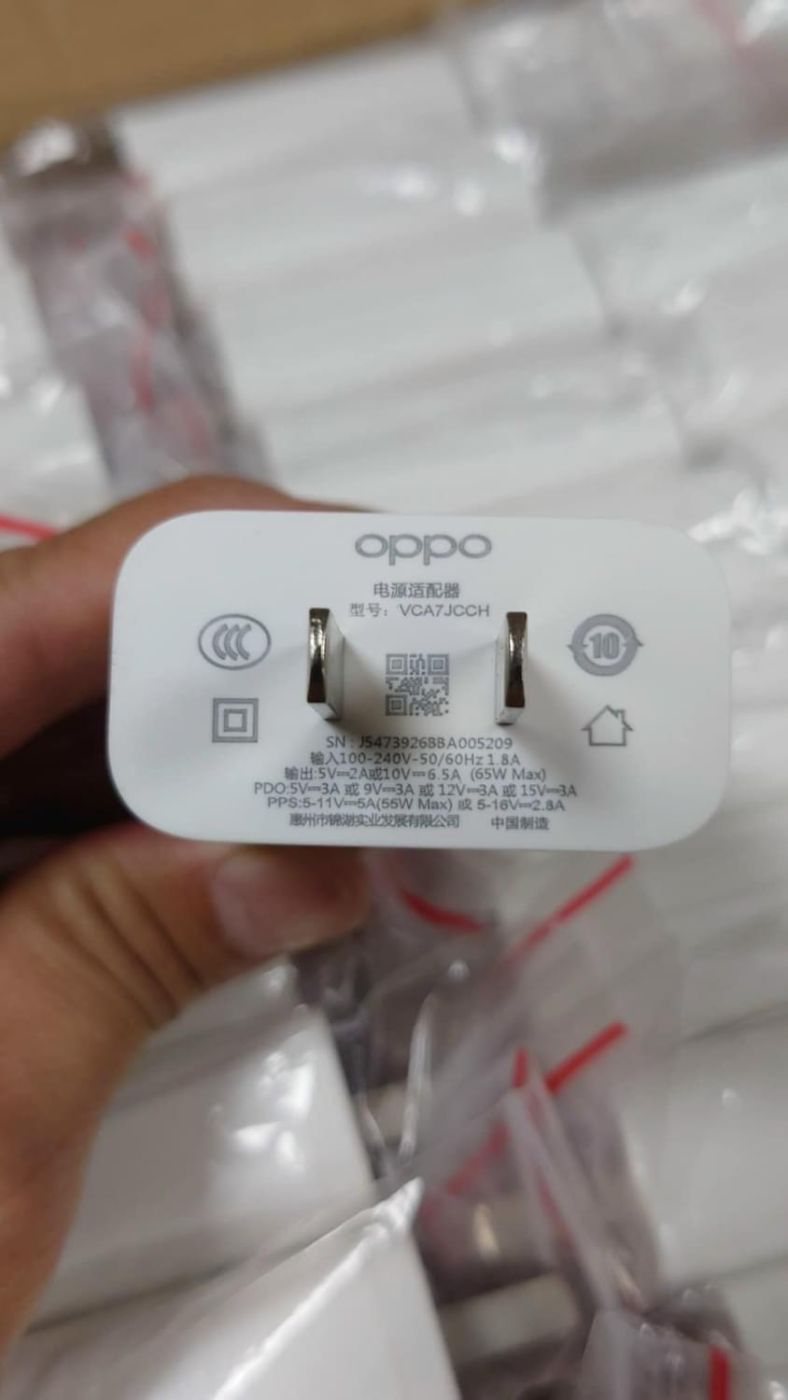 Bộ củ cáp sạc nhanh Oppo 65w chính hãng