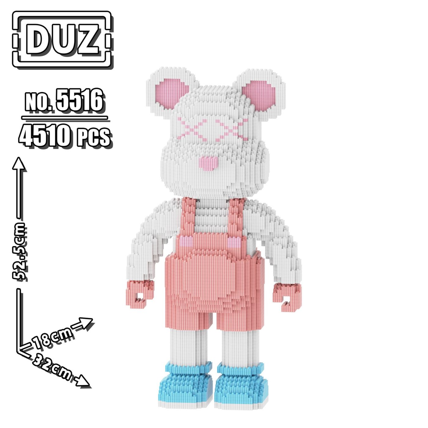 Lego gấu bear brick 52.5cm mã 5516 móp hộp