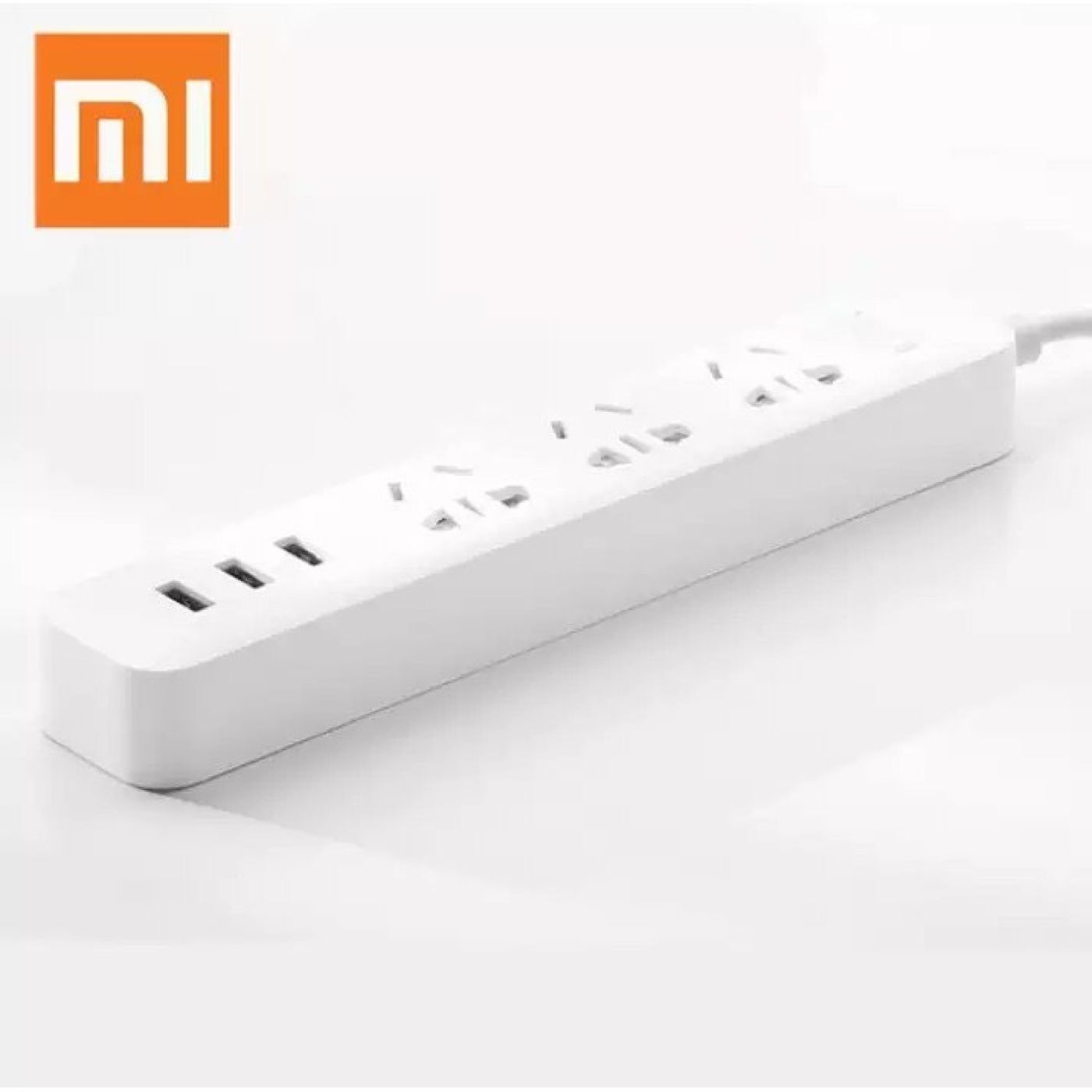 Ổ Cắm điện Thông Minh 6 Cổng Xiaomi , ổ cắm tròn ( 3 USB Port ) - ( Đen - Trắng )