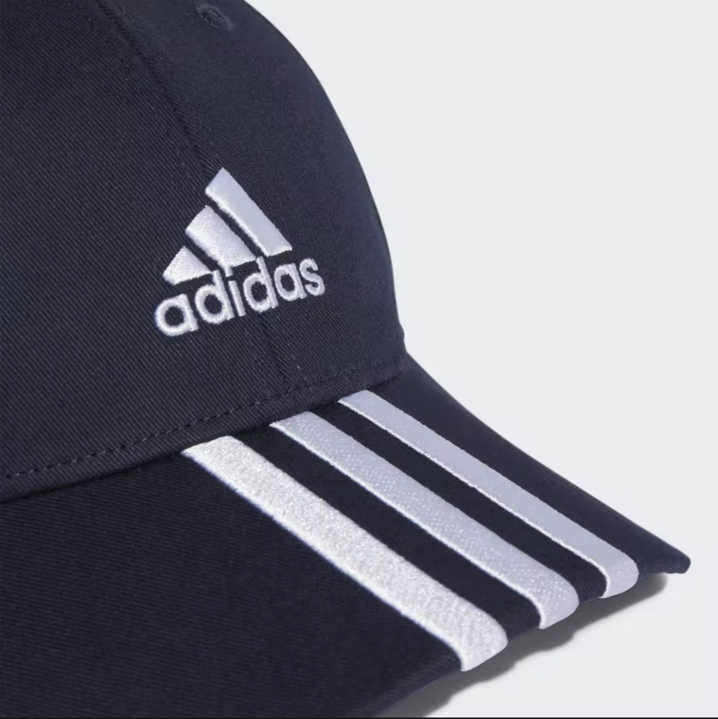 Mũ Adidas Twill Cotton 3 Sọc Unisex Màu xanh da trời II3510