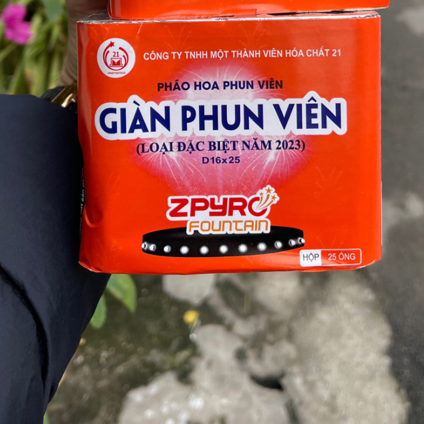 Giàn phun viên đặc biệt 2023