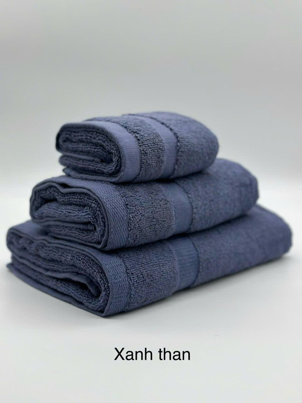 SET 3 khăn mặt , gội , tắm 100%cotton cao cấp