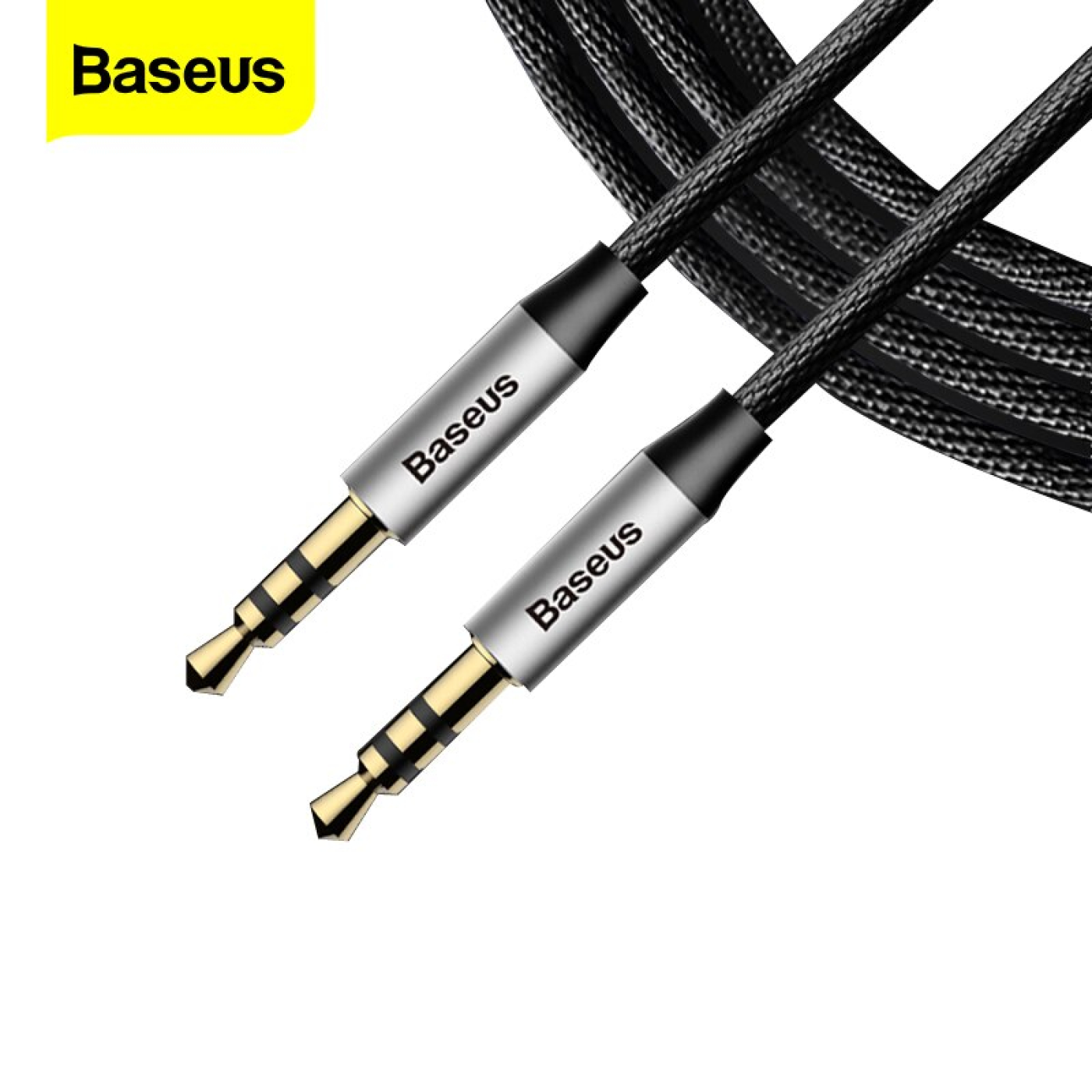 Dây cáp âm thanh chất lượng cao AUX Audio 3.5 Baseus M30