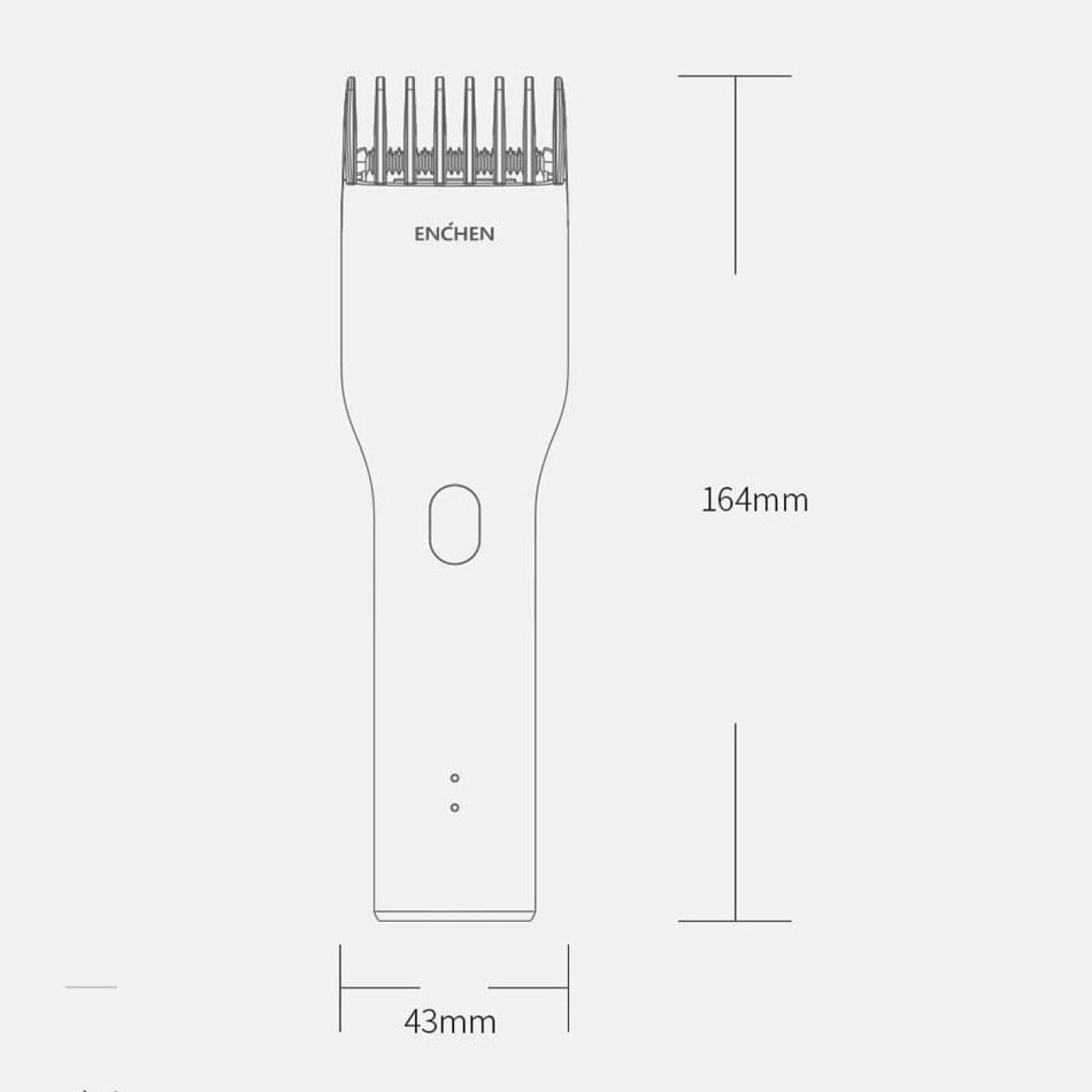 Tông đơ cắt tóc Xiaomi Mijia youpin Enchen Boost Hair Trimmer