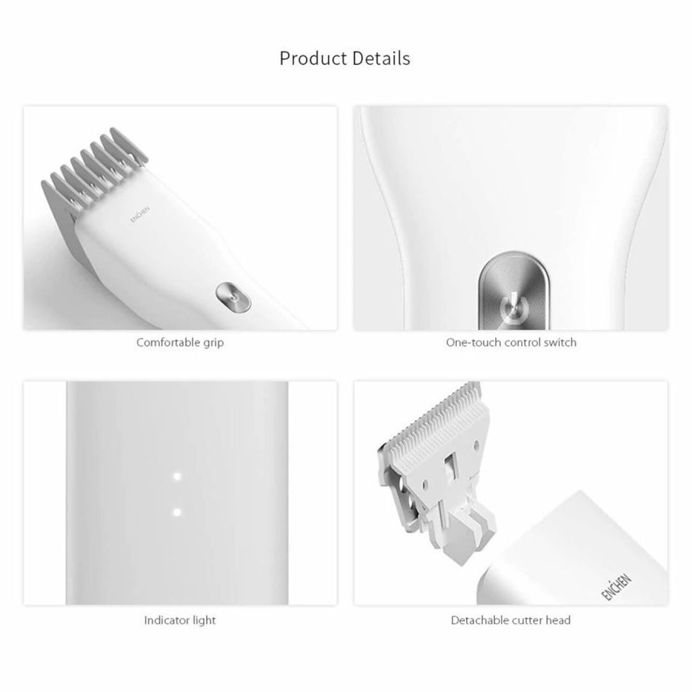 Tông đơ cắt tóc Xiaomi Mijia youpin Enchen Boost Hair Trimmer