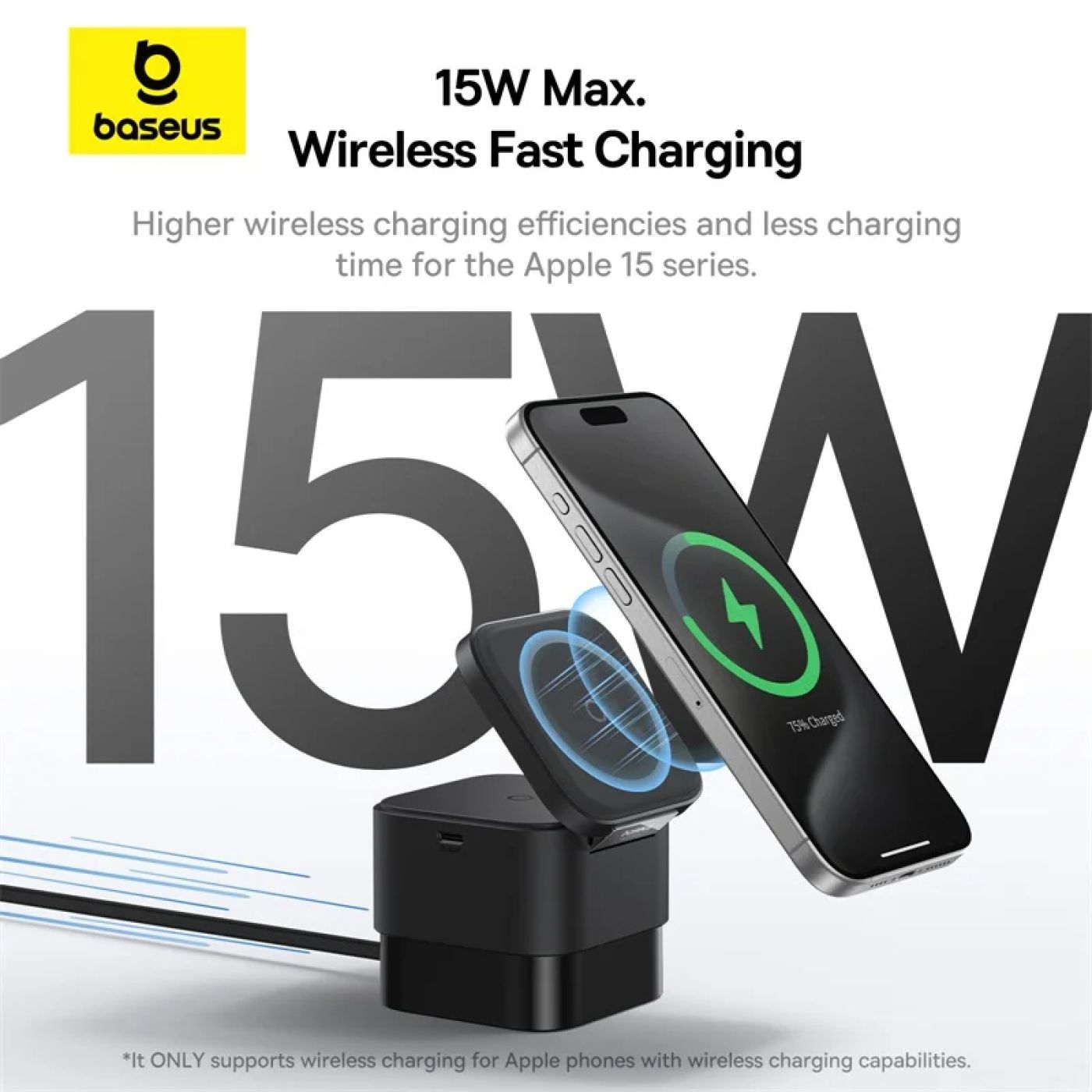 Đế Sạc Không Dây Baseus MagPro 2-in-1 Magnetic Wireless Charger 25W