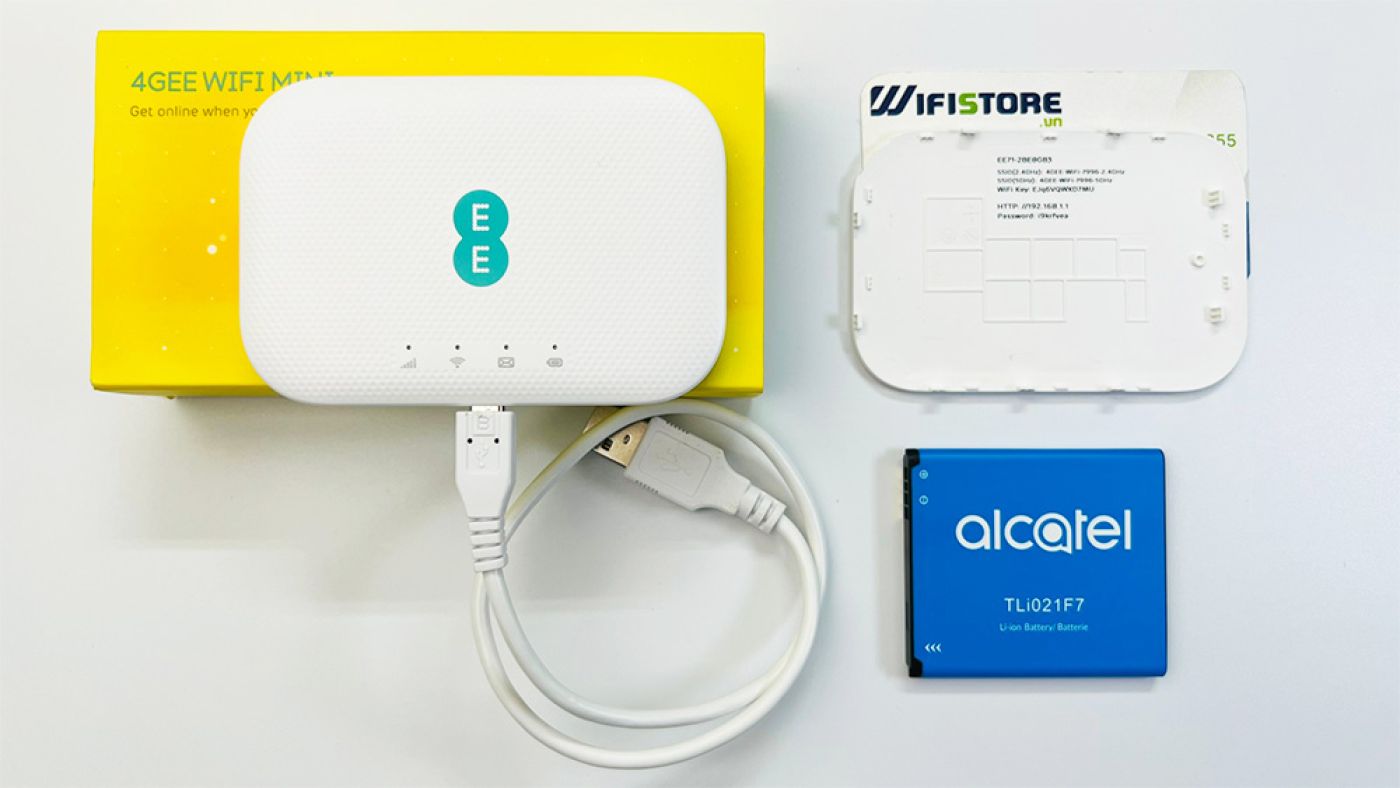 Bộ Phát Wifi di động 4G Alcatel EE71 - Pin dùng 5h