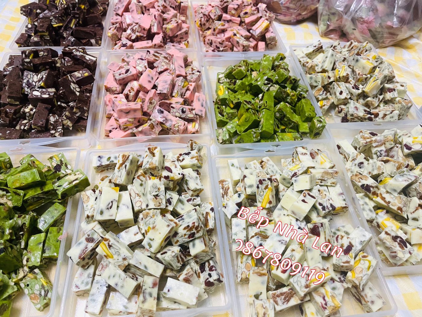 Kẹo nougat Handmade