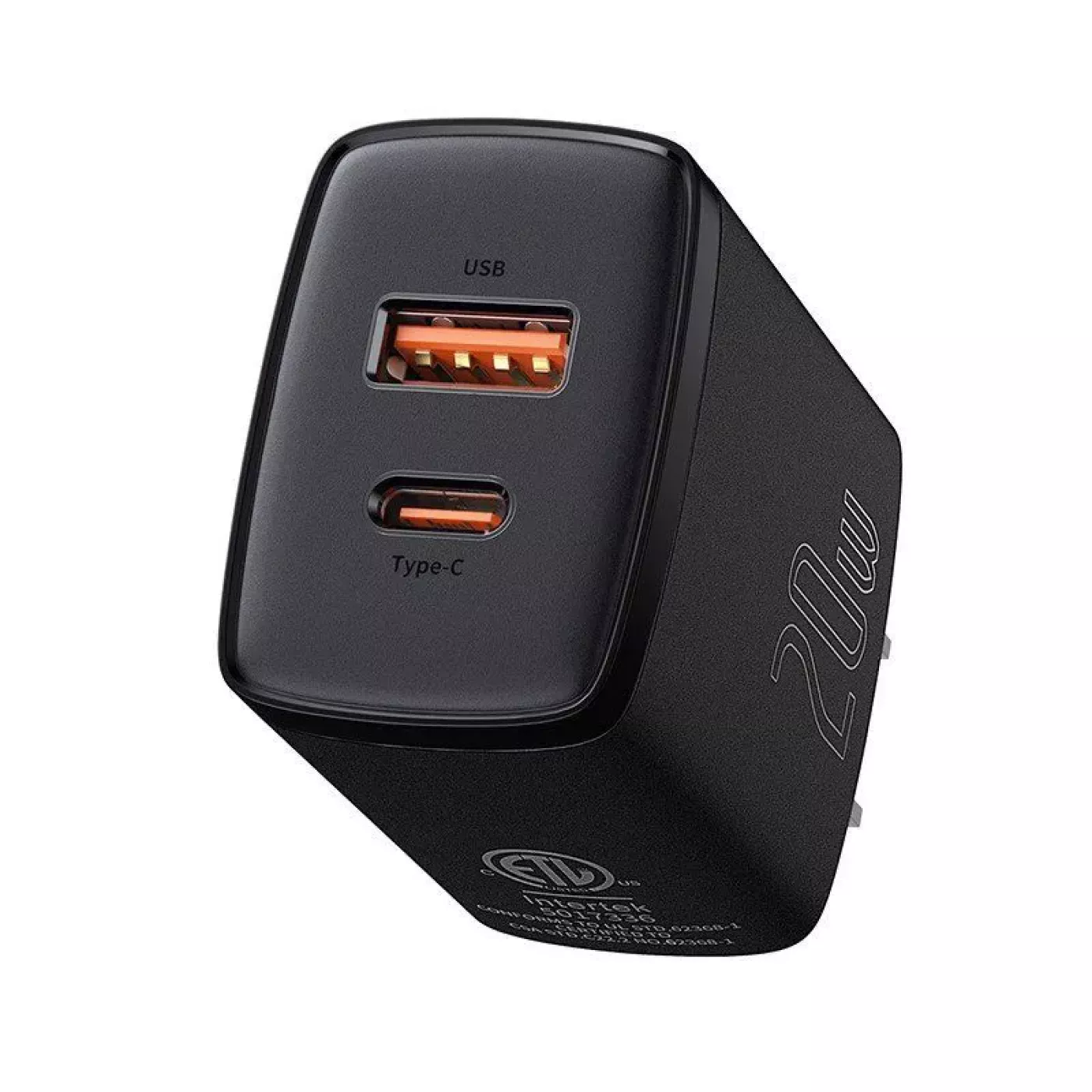 {Order giao 20/1} Củ sạc nhanh 20W Baseus 2 cổng C +A Compact Quick Charger - không hộp , đóng túi