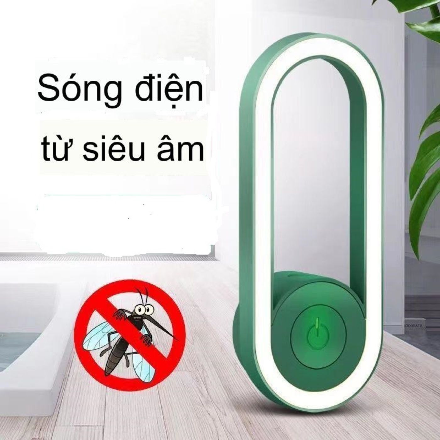 ĐÈN NGỦ LED ĐUỔI MUỖI, XUA CÔN TRÙNG BẰNG SÓNG SIÊU ÂM "BAHAMAR"