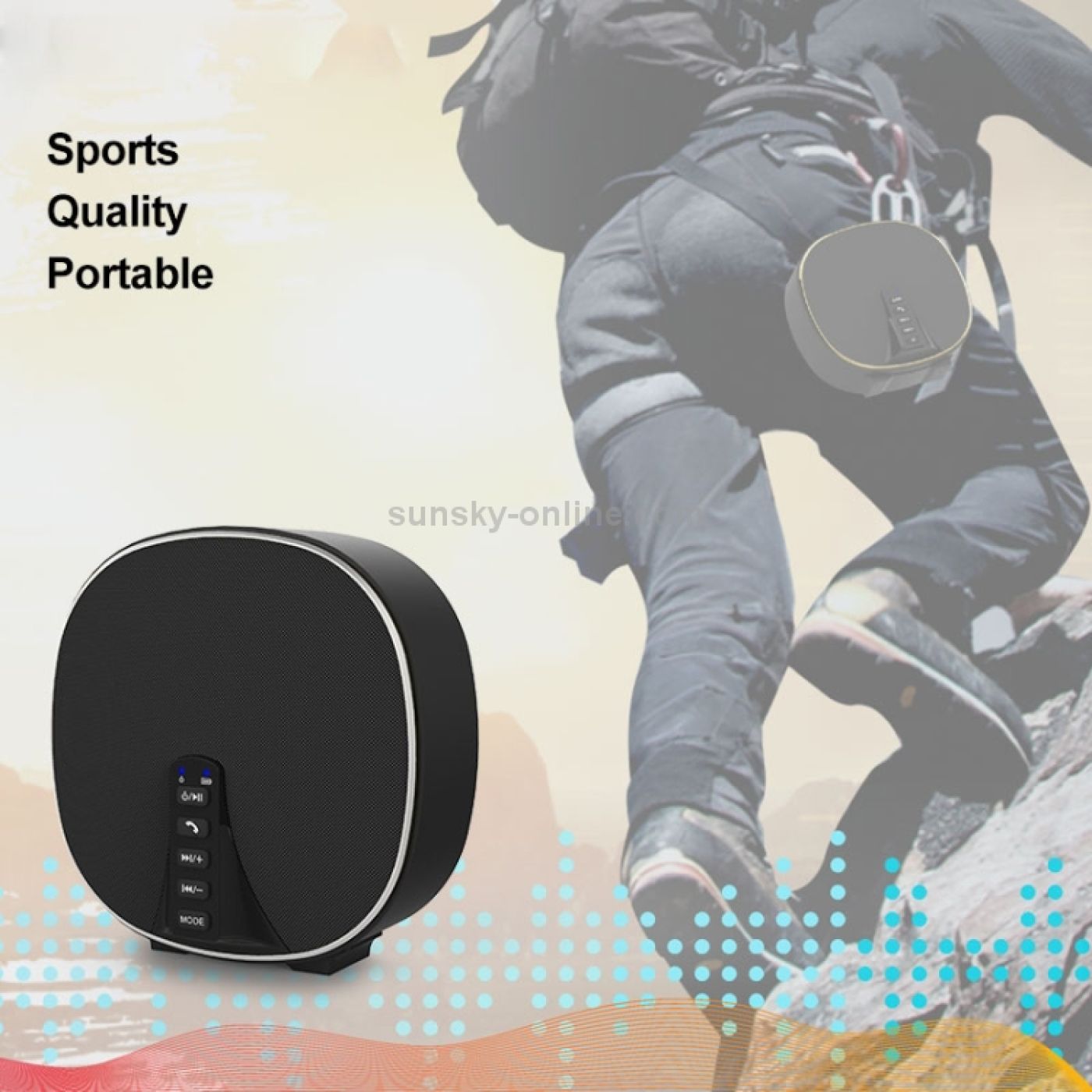 Loa Bluetooth Musky DY-52 ( Hàng Amazon) Bluetooth 5.0 - công suất 10 W , TWS