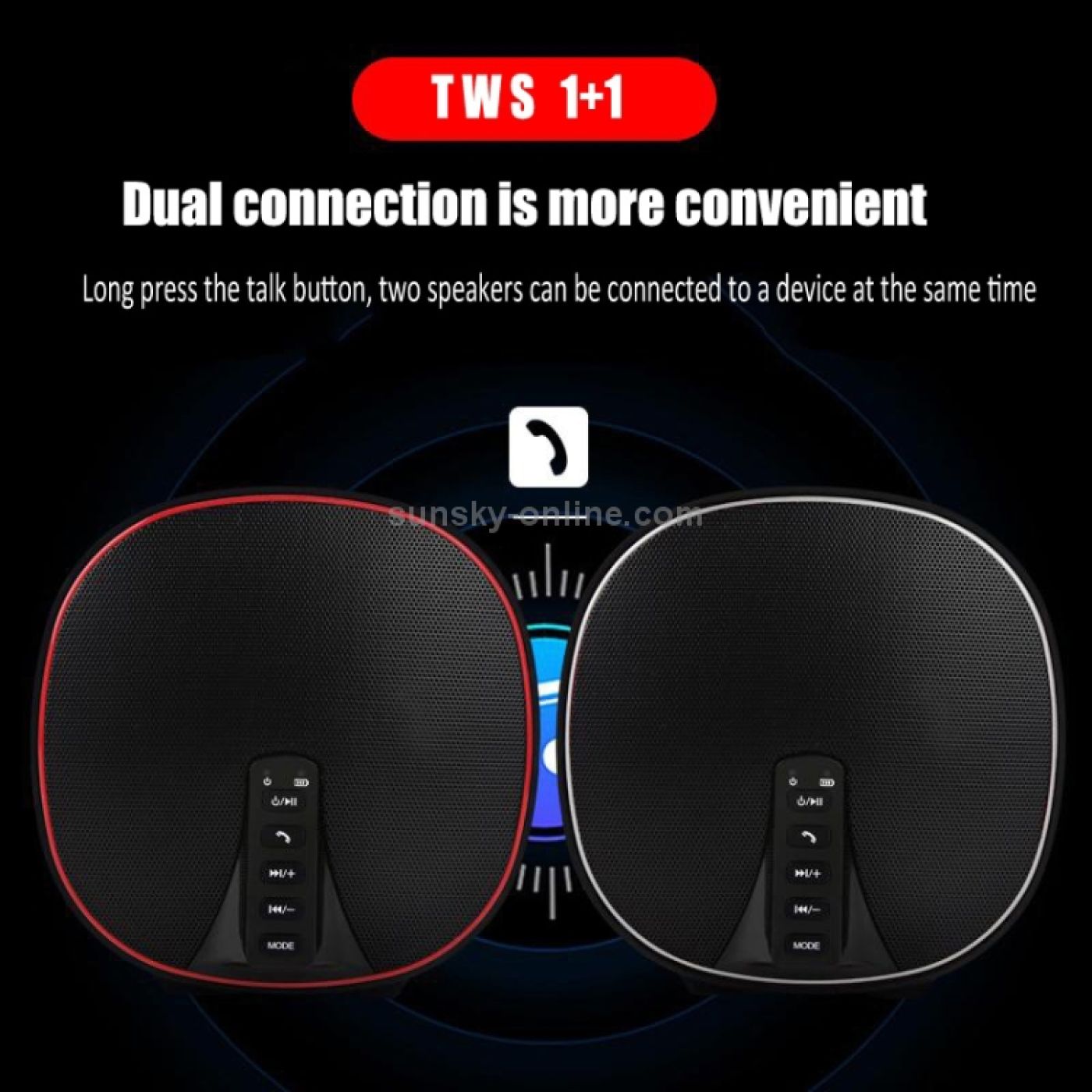 Loa Bluetooth Musky DY-52 ( Hàng Amazon) Bluetooth 5.0 - công suất 10 W , TWS