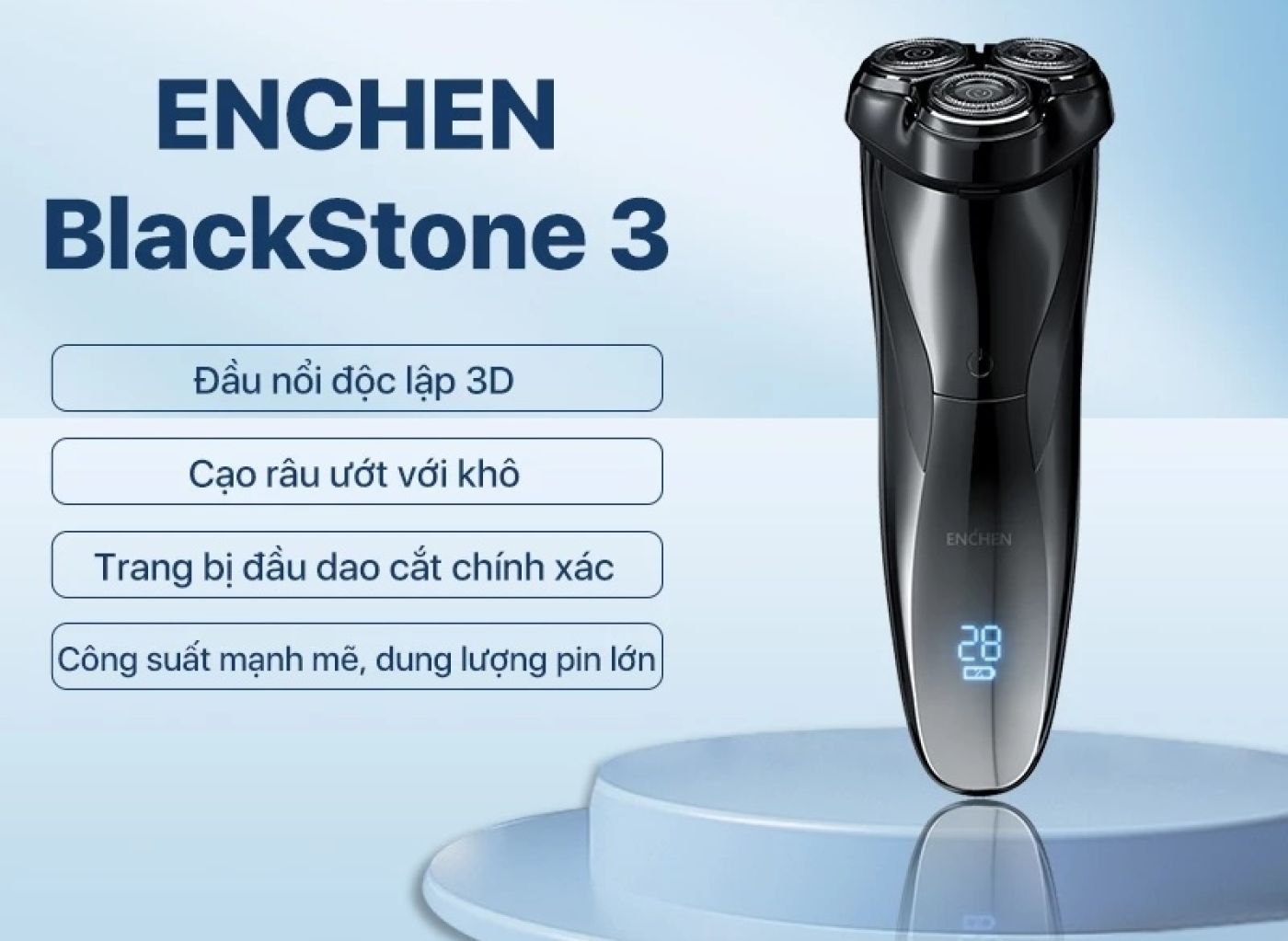 Máy Cạo Râu Enchen BlackStone 3