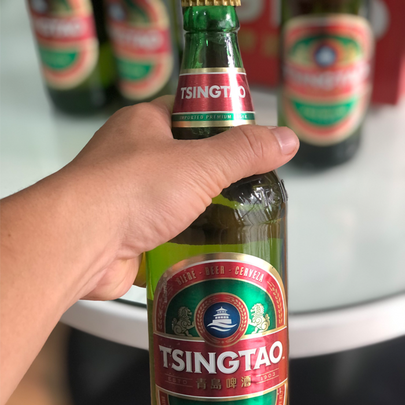 Bia Tsingtao Thanh Đảo 5% Chai 640ml