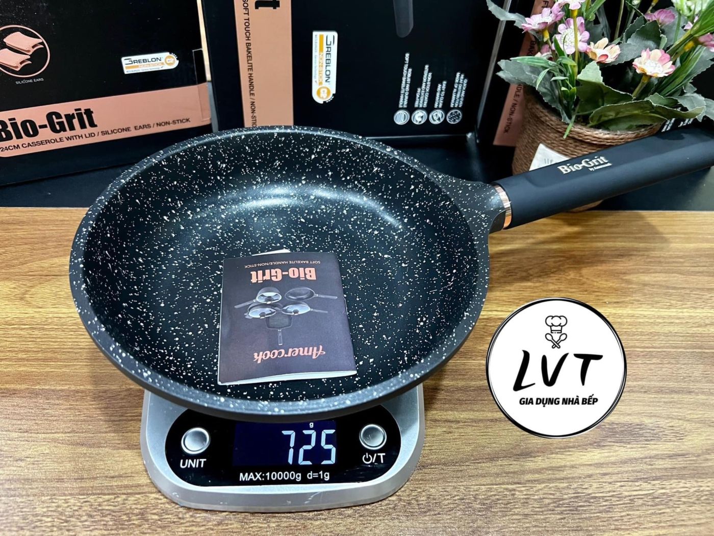 Chảo chống dính Amercook Bio-Grit 20cm