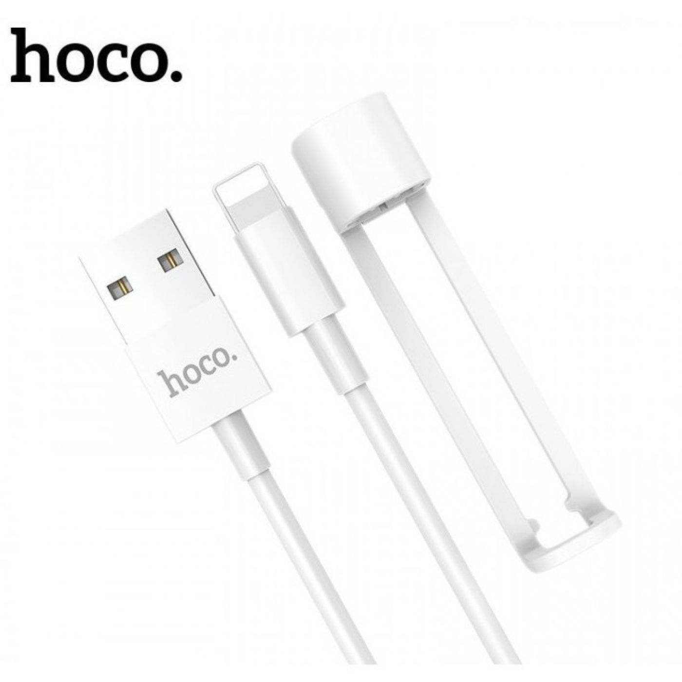 Cáp Hoco X31 dài 1m2 kèm giá đỡ cho iPhone