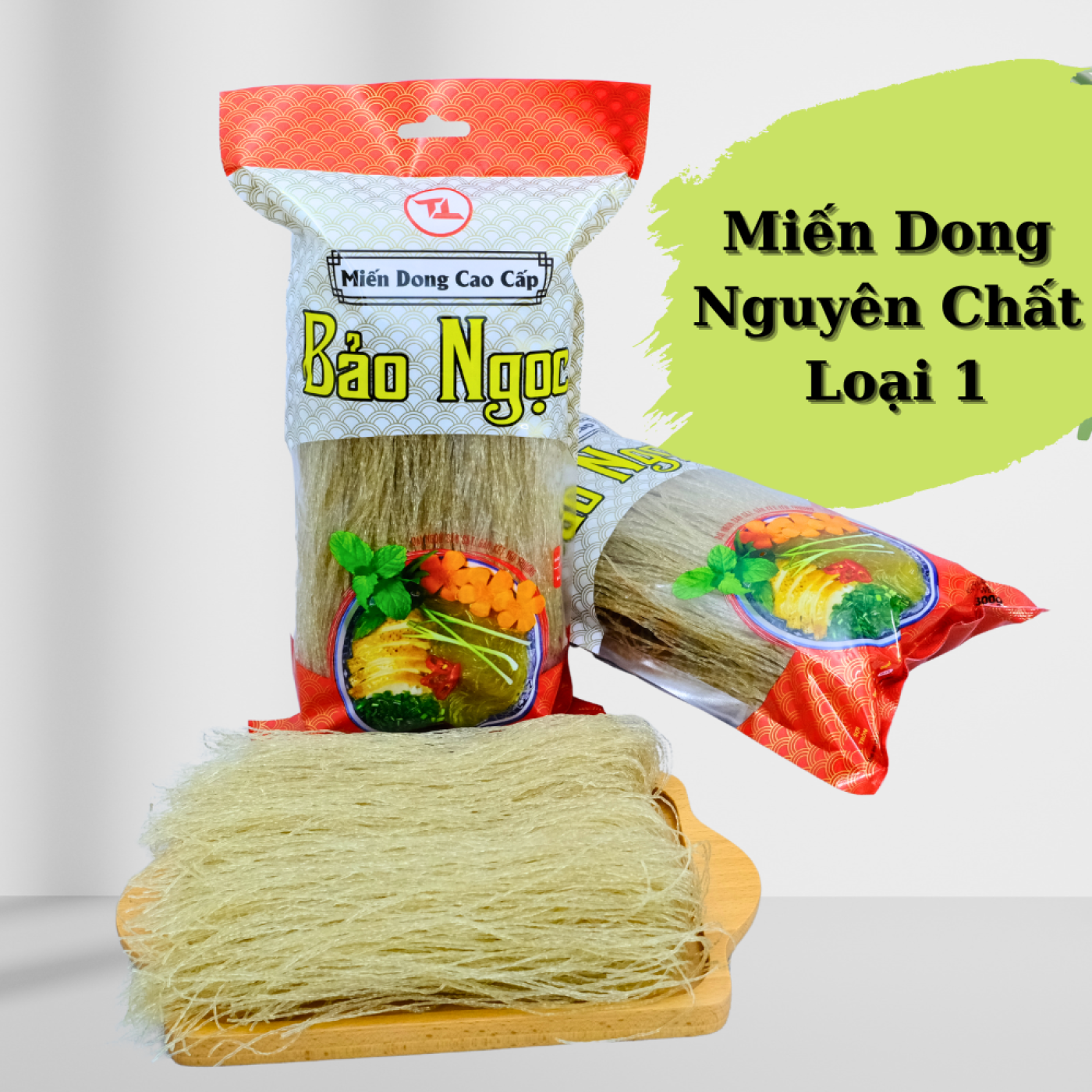 Miến dong cao cấp Bảo Ngọc - túi 300G