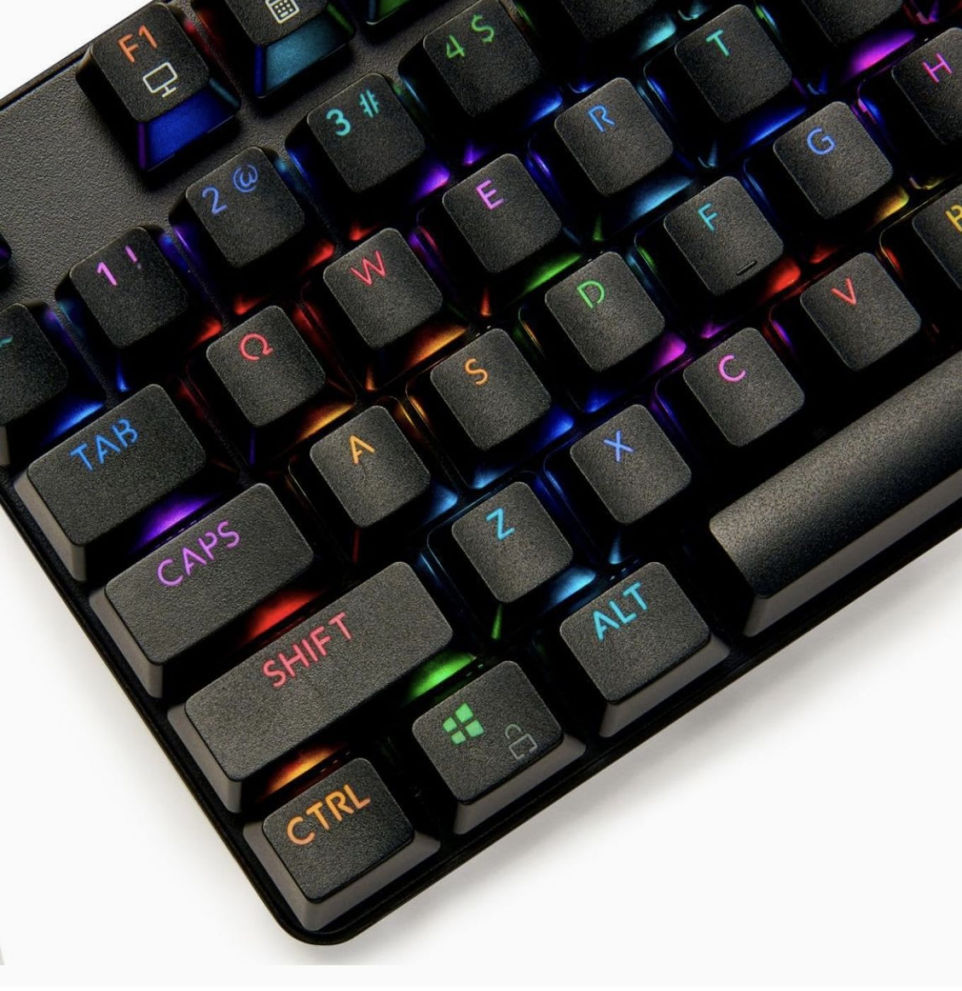 Bàn phím cơ GAMESTOP GS200 - Brown Switches - đèn RGB - không độ trễ