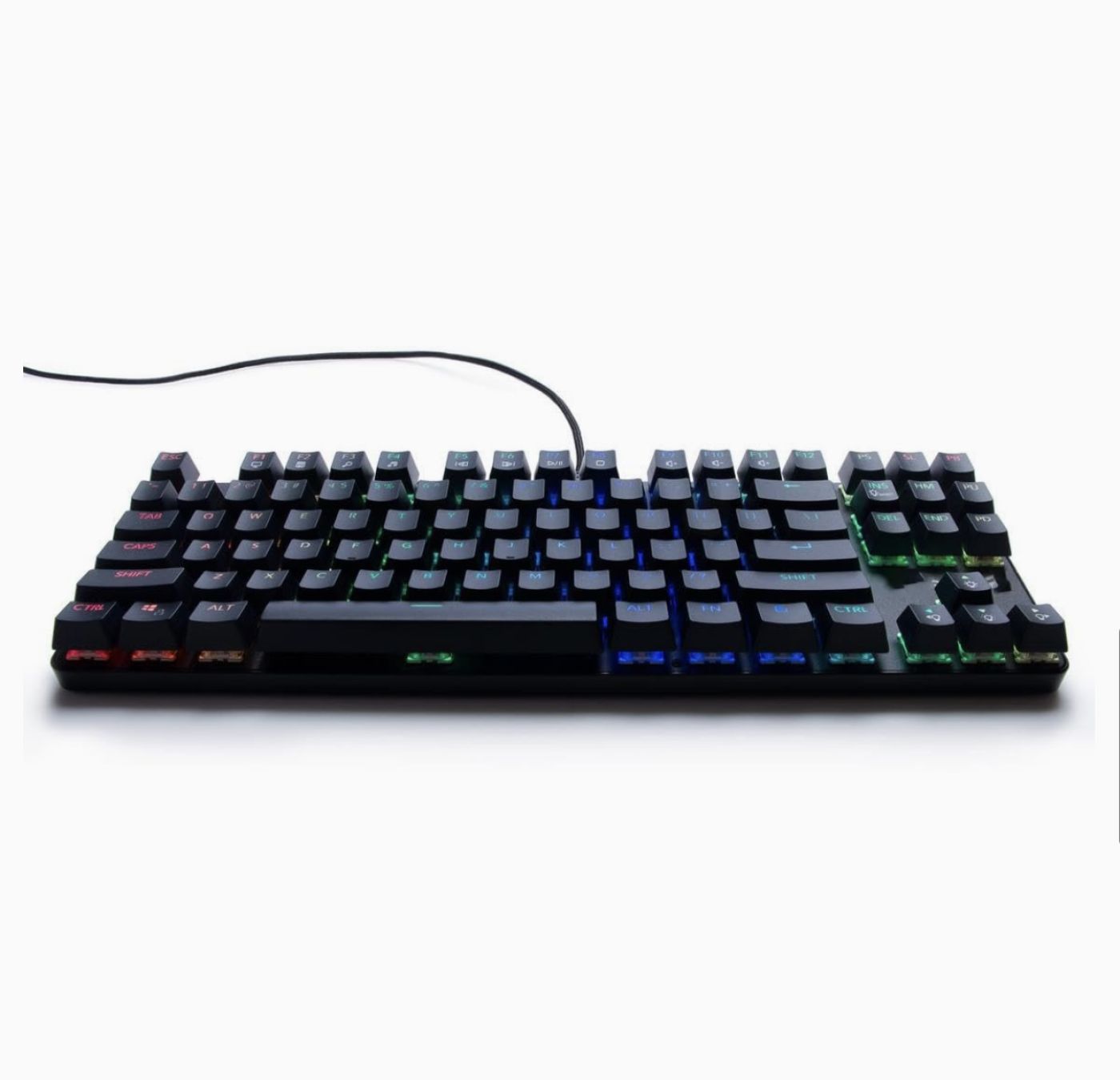 Bàn phím cơ GAMESTOP GS200 - Brown Switches - đèn RGB - không độ trễ