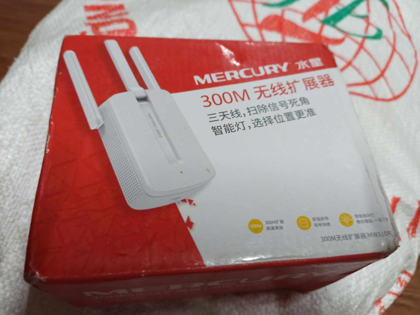 Kích sóng Wifi Mercury 3 râu