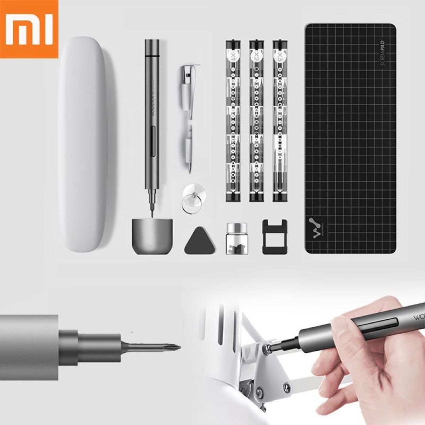 ￼Bộ tua vít điện đa năng Wowstick 1F+ 69 trong 1 Xiaomi Youpin