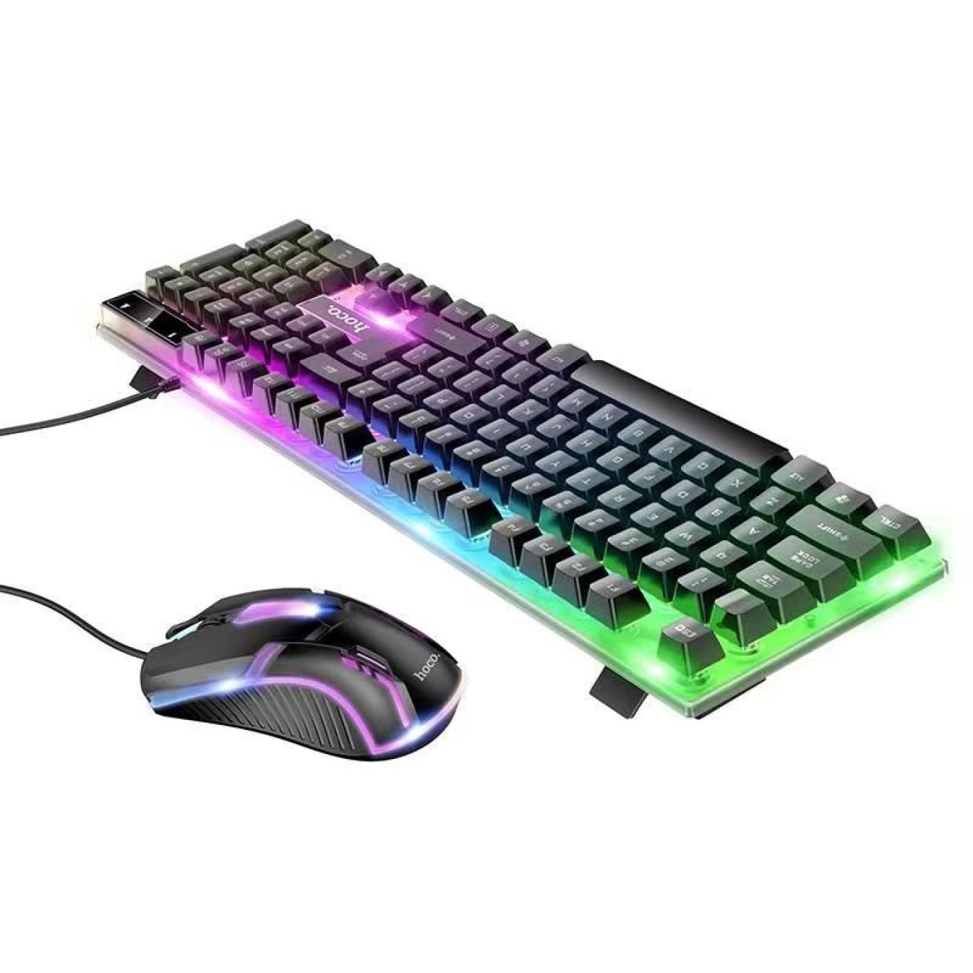 Combo bàn phím và chuột gaming chính hãng Hoco GM11 Led RGB