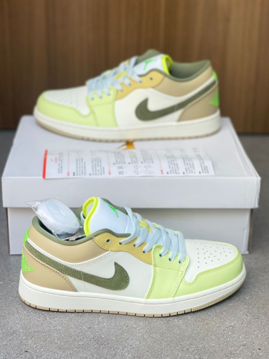 Nike Jordan 1 xanh nõn chuối Fake (bản likeauth)