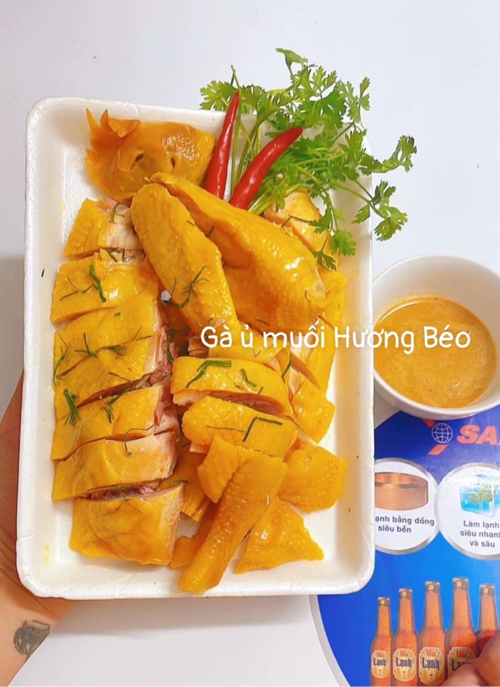 Gà ủ muối Hoa Tiêu